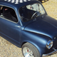 Illustration for article titled Mid-engine 1955 Fiat 600 has a Honda motorcycle powerplant
